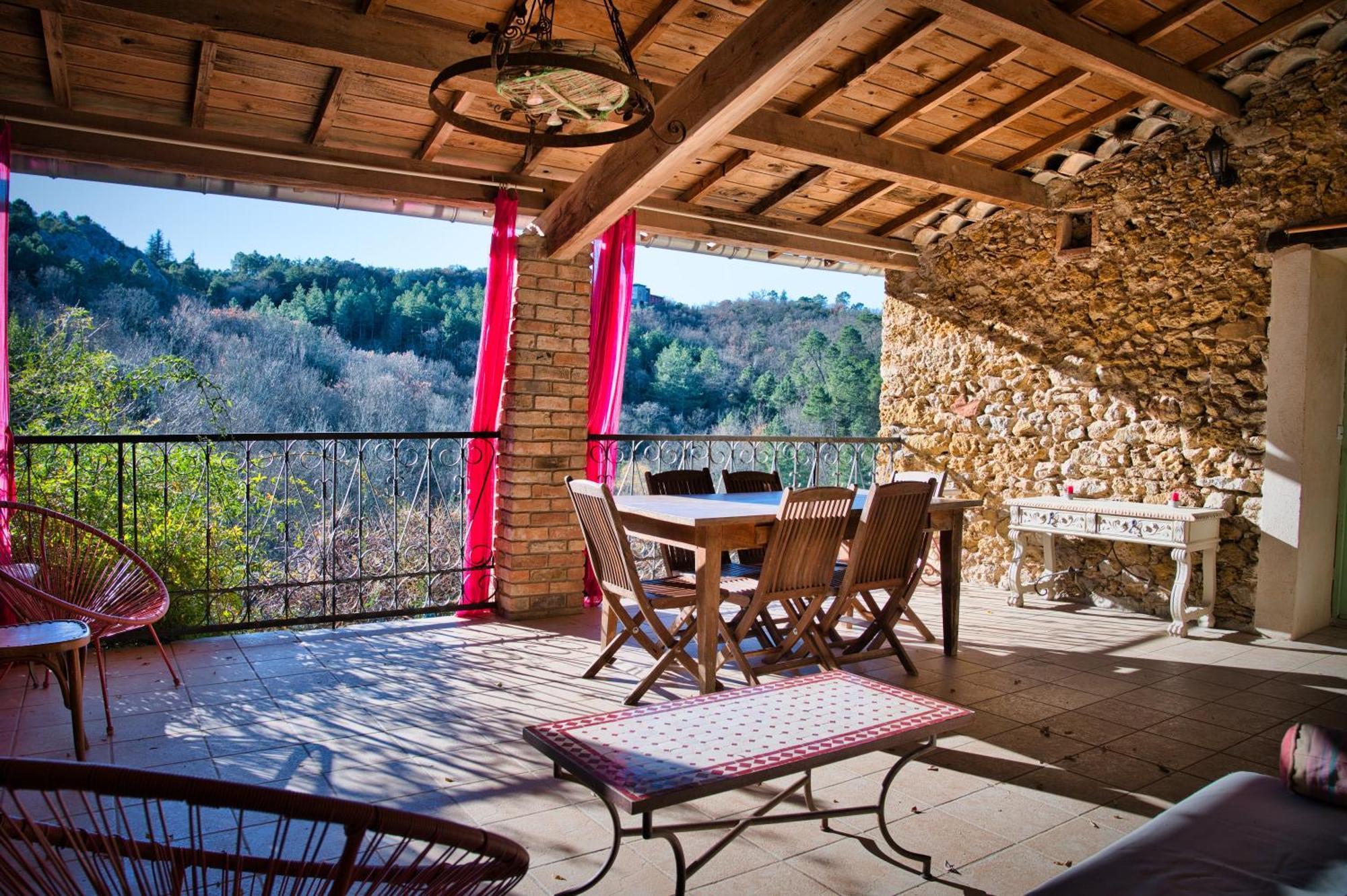 Mas Suejol Villa Anduze Exteriör bild