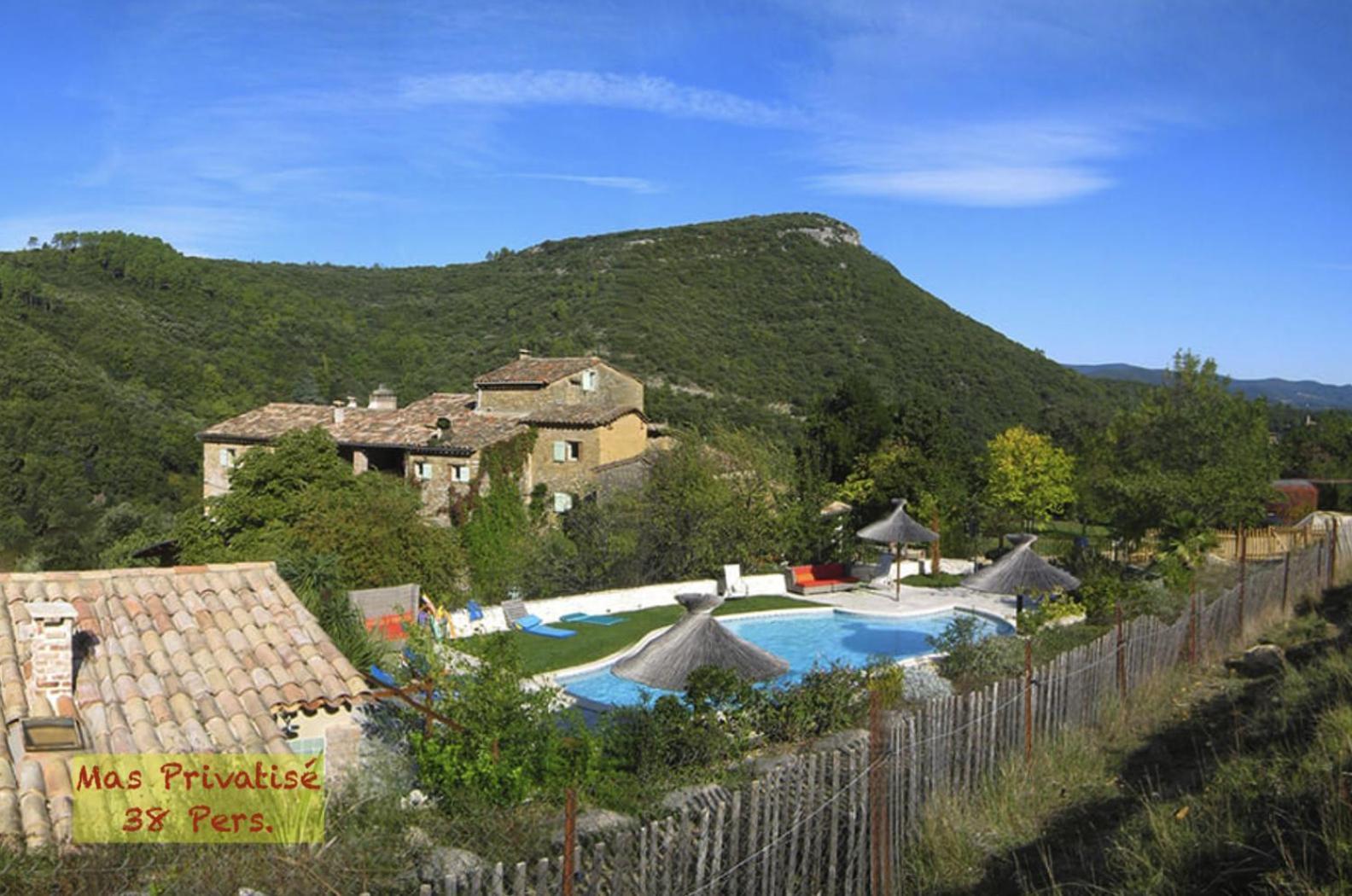 Mas Suejol Villa Anduze Exteriör bild